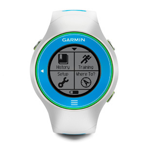   Garmin Forerunner 610 HRM (White, Blue)