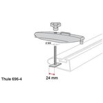  Thule 696-4     T- (Power-Grip/Fast-Grip) 2430.   696-4 