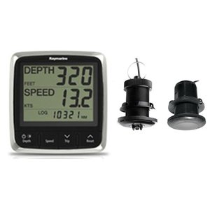 / i50 Tridata c   P120  P319 // Raymarine i50 Tridata Pack, with P120 & P319 Speed/Temp/Depth Through Hull Transducers