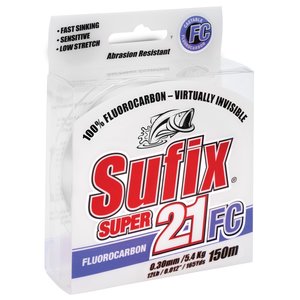  SUFIX Super 21 Fluorocarbon  150 0.33 7,2 +  RCDMC